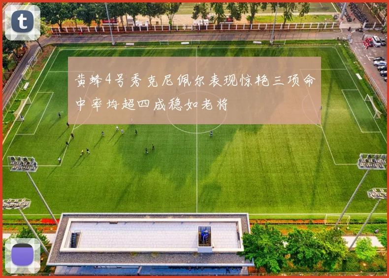 黄蜂4号秀克尼佩尔表现惊艳三项命中率均超四成稳如老将